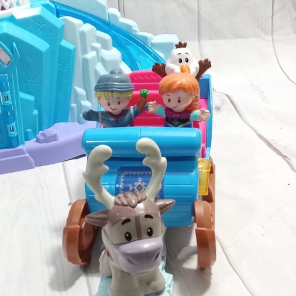 Fisher Price Little People Disney Frozen Elsa's Castle Lot - Picture 9 of 10